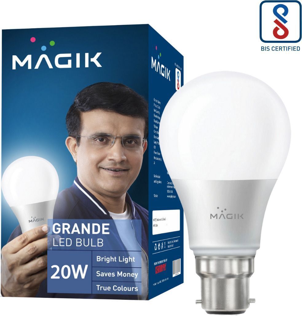 magik 20 W Basic Standard B22 LED Bulb-picture-26
