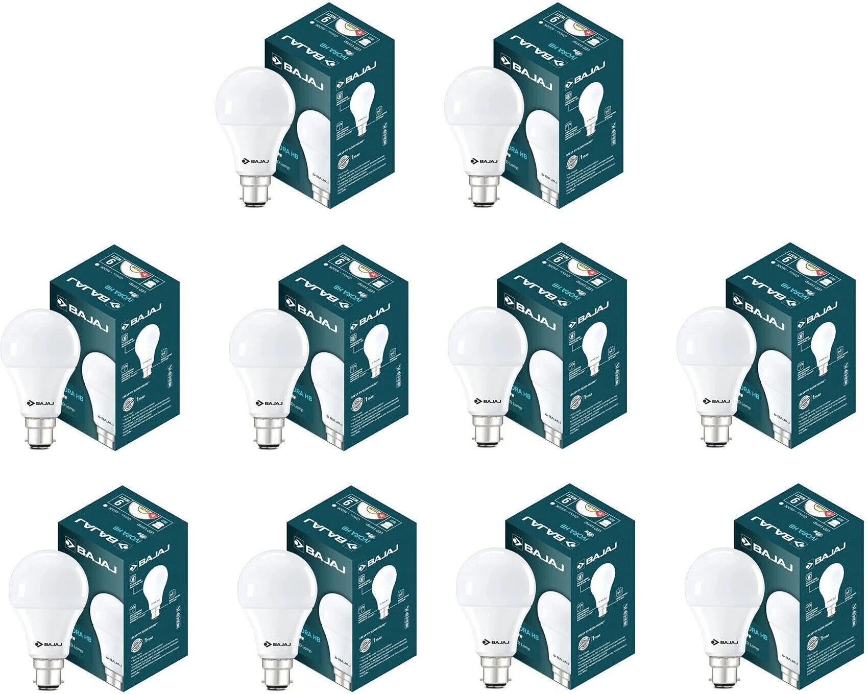 9 W Basic Round B22 LED Bulb-image-49