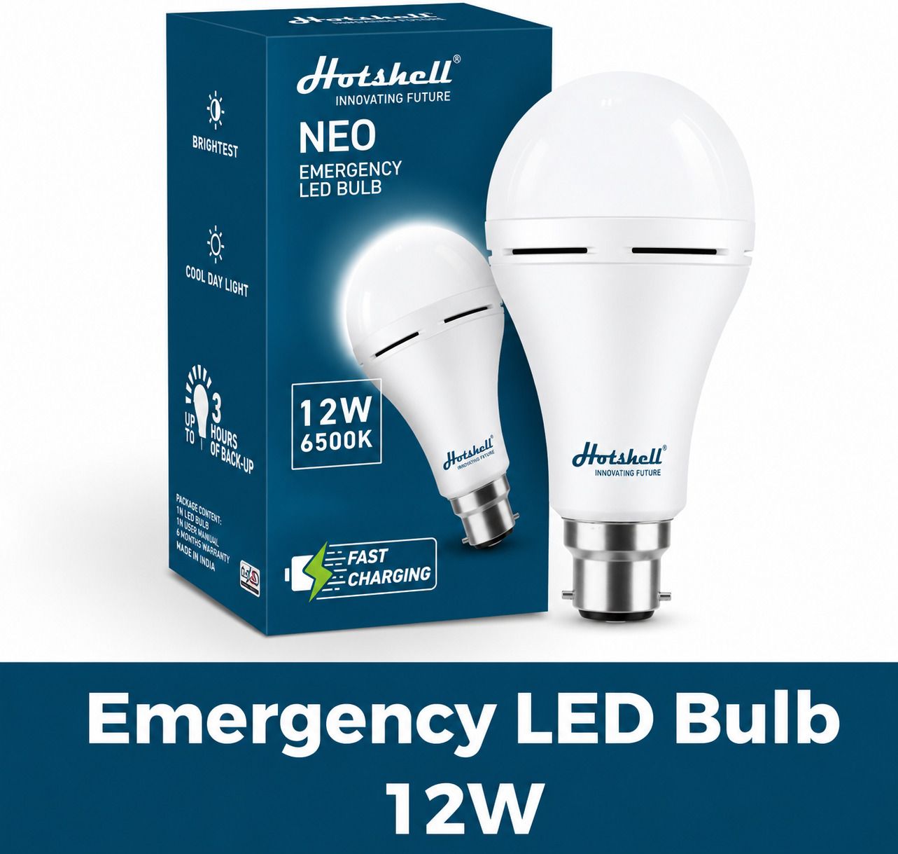 hotshell 12 W Inverter Standard B22 D LED Bulb-picture-19