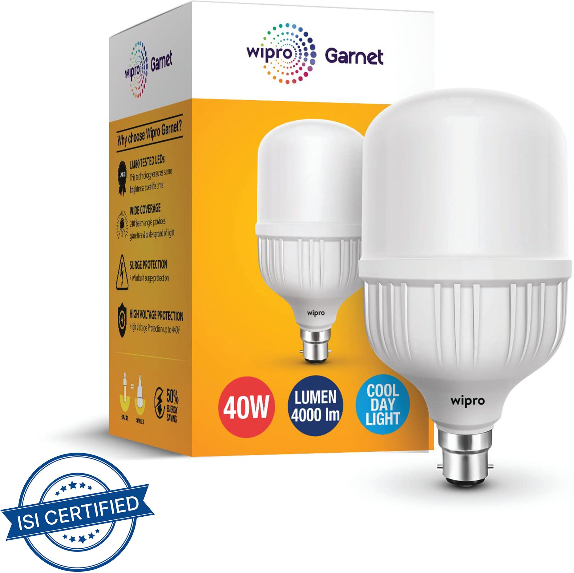 40 W Basic Standard B22 LED Bulb-image-43