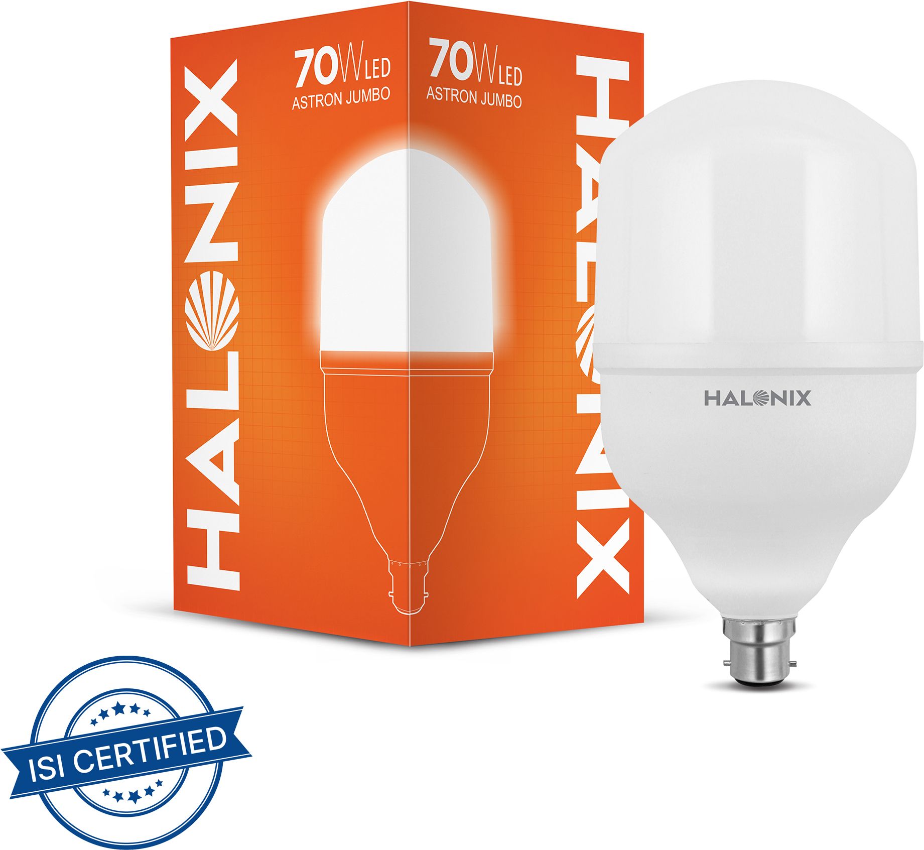 halonix 70 W Basic Standard B22 LED Bulb-picture-28