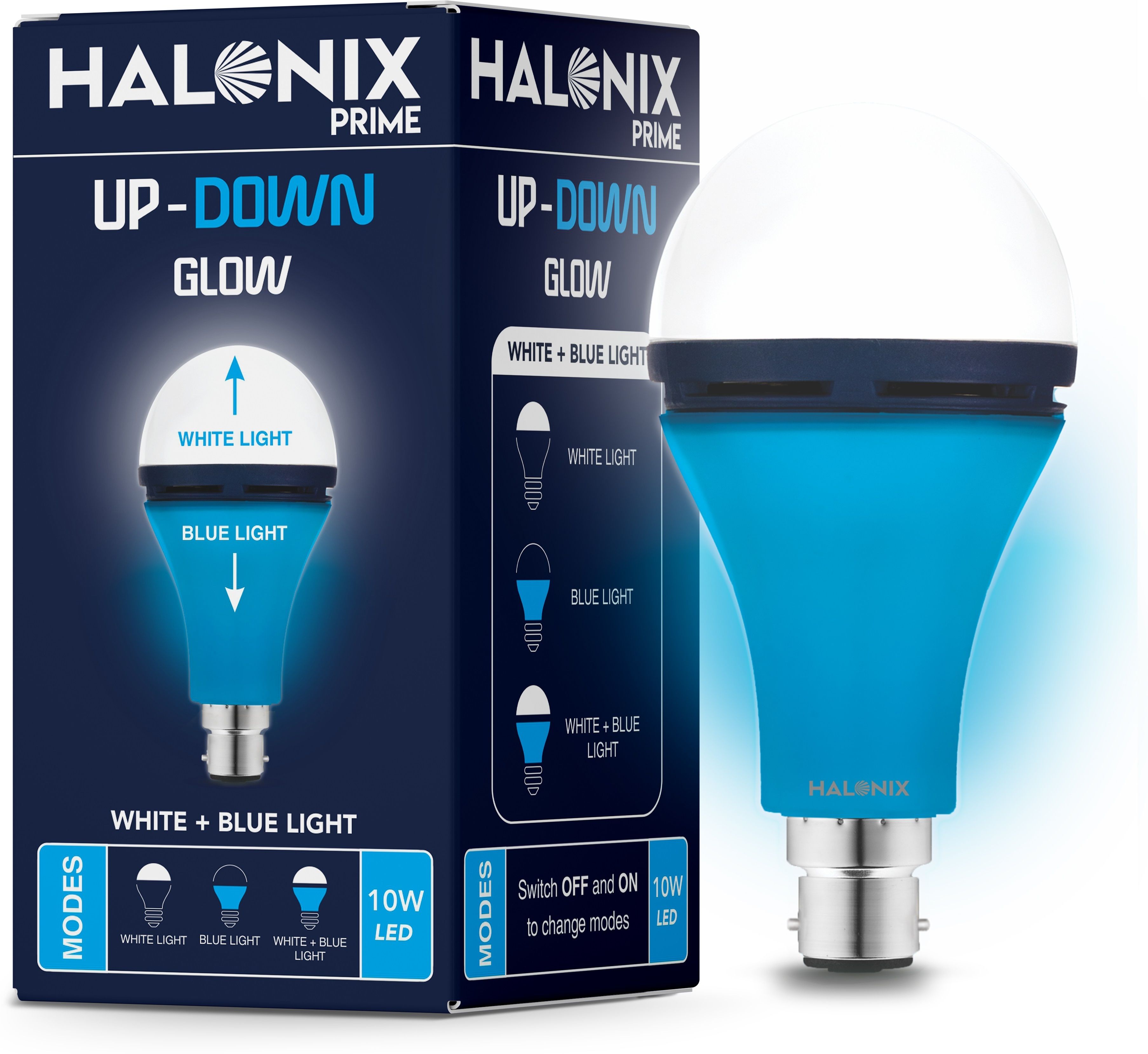 halonix 10 W Basic Round B22 D Decorative Bulb-picture-30
