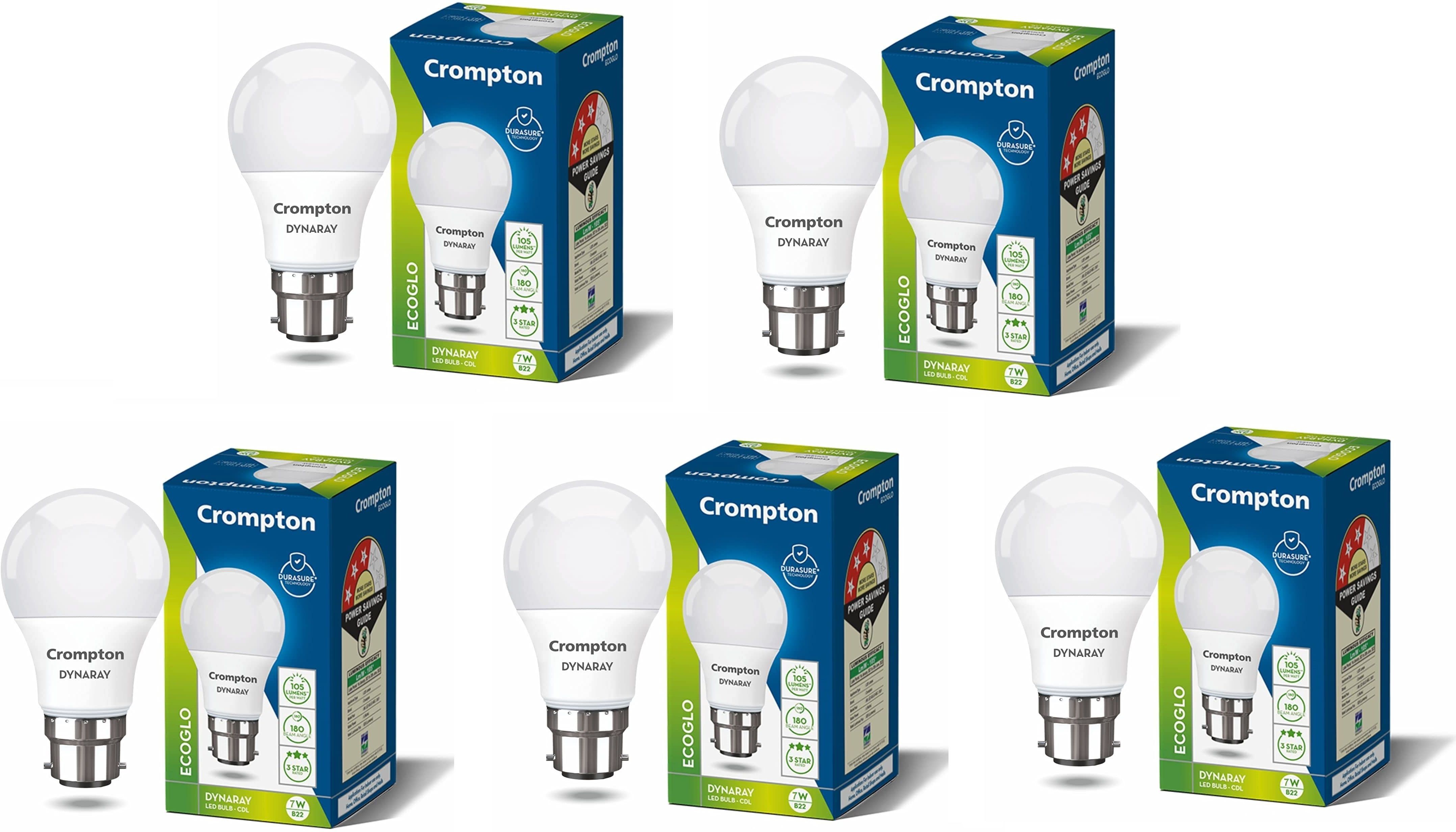 crompton 7 W Basic Standard B22 LED Bulb-picture-22