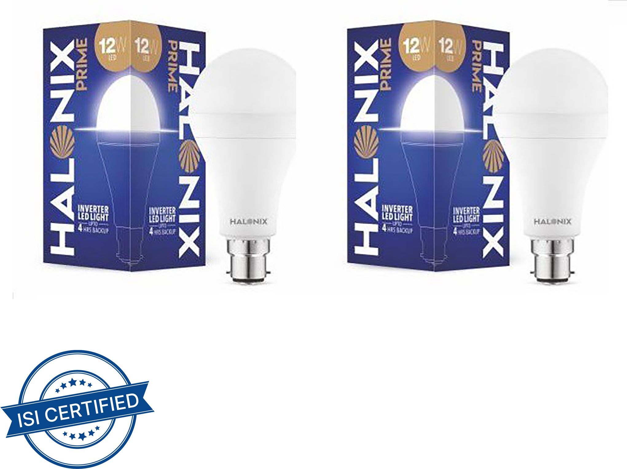 halonix 12 W Inverter Round B22 Inverter Bulb-picture-15