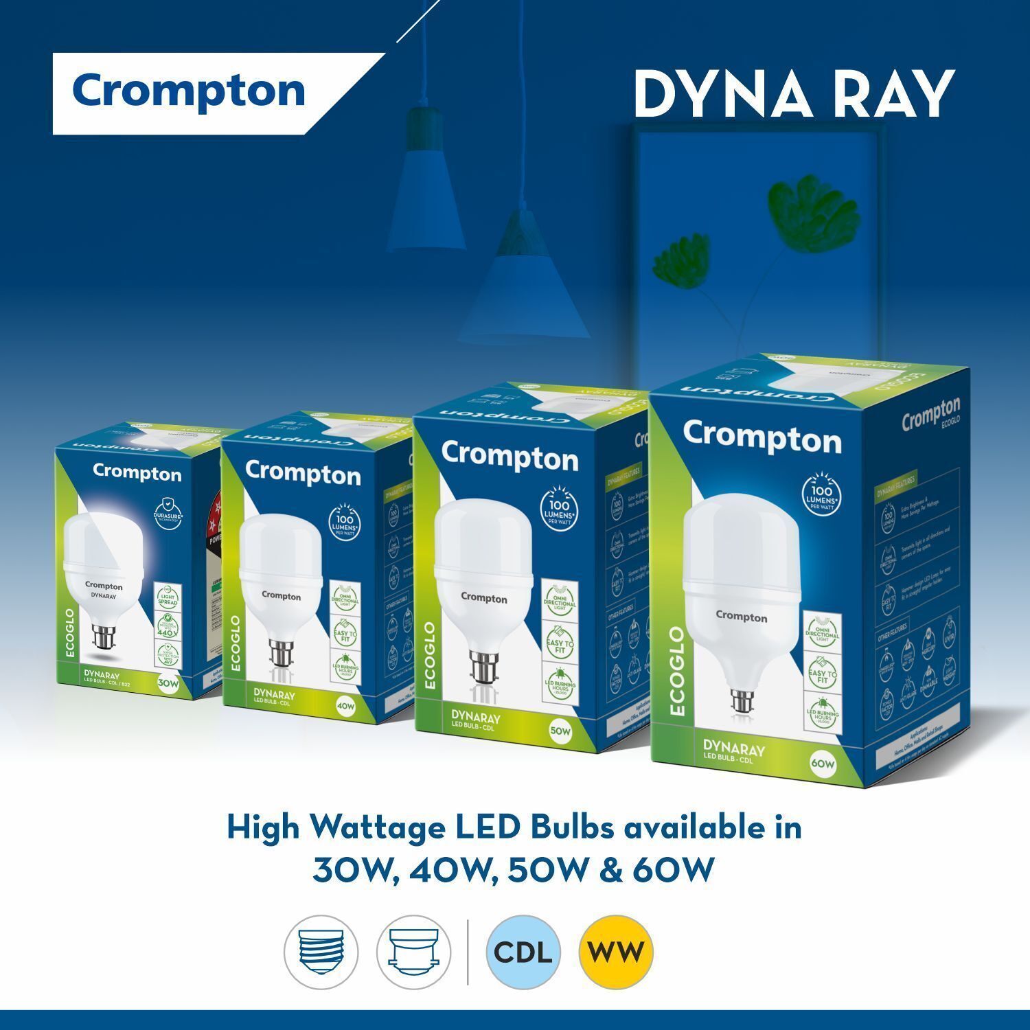 crompton 30 W Basic Standard B22 LED Bulb-picture-38