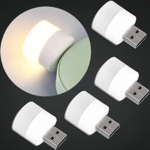 sarthu 1 W Basic Round Plug & Play USB Gadget Bulb image 1