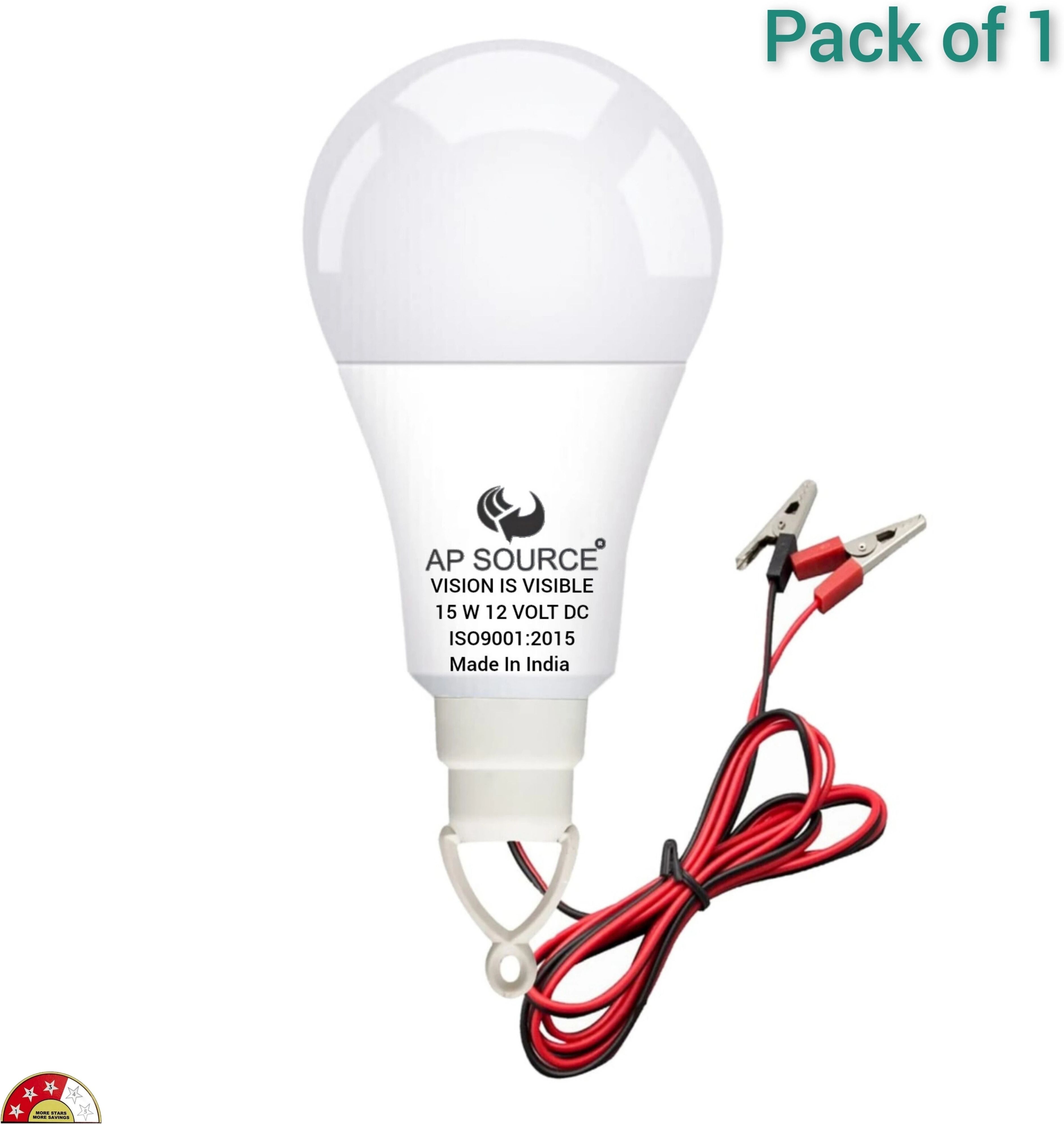 ap source 15 W Basic Round 2 Pin LED Bulb-picture-10