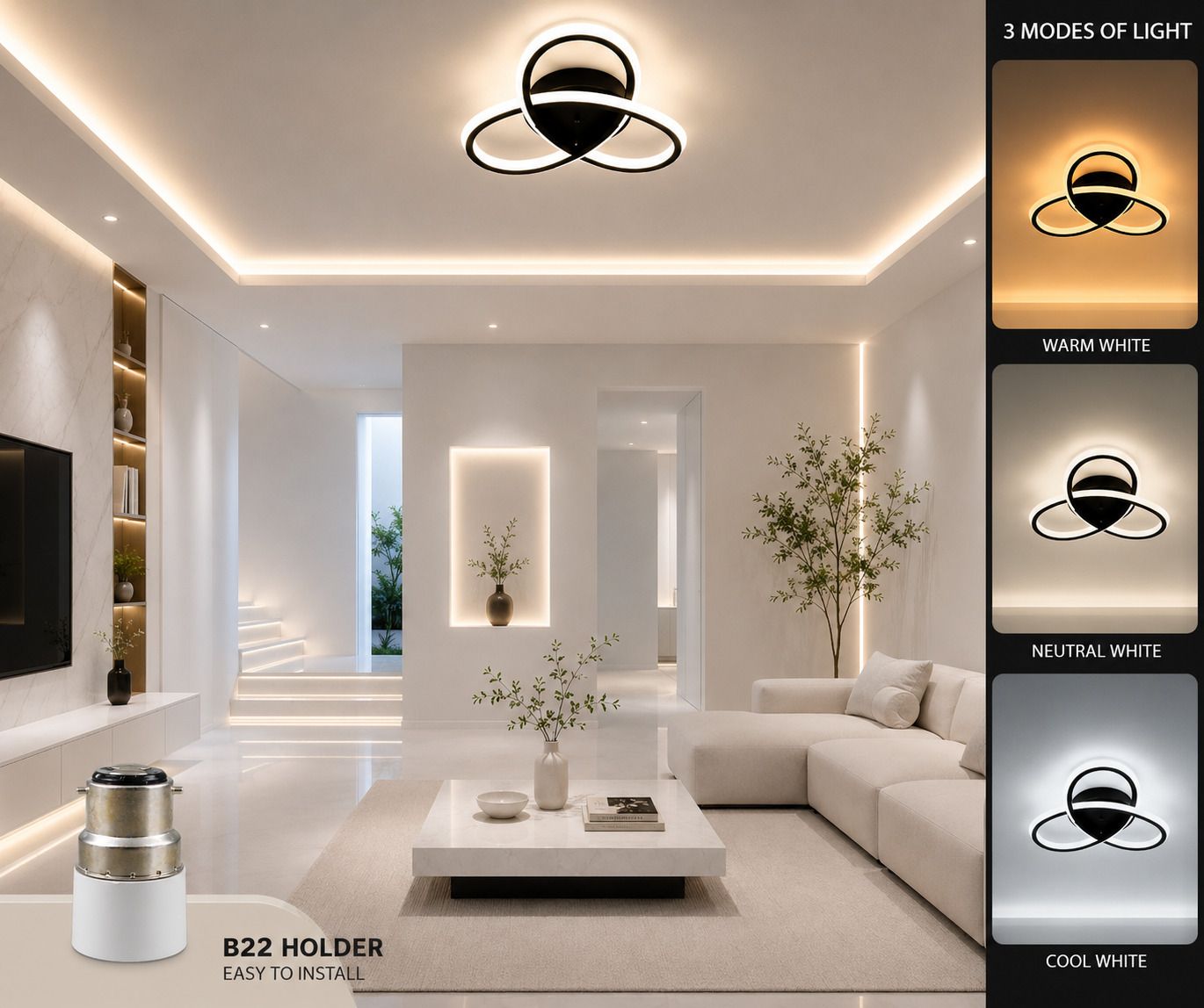 LED-1 Ceiling Light Ceiling Lamp-image-27