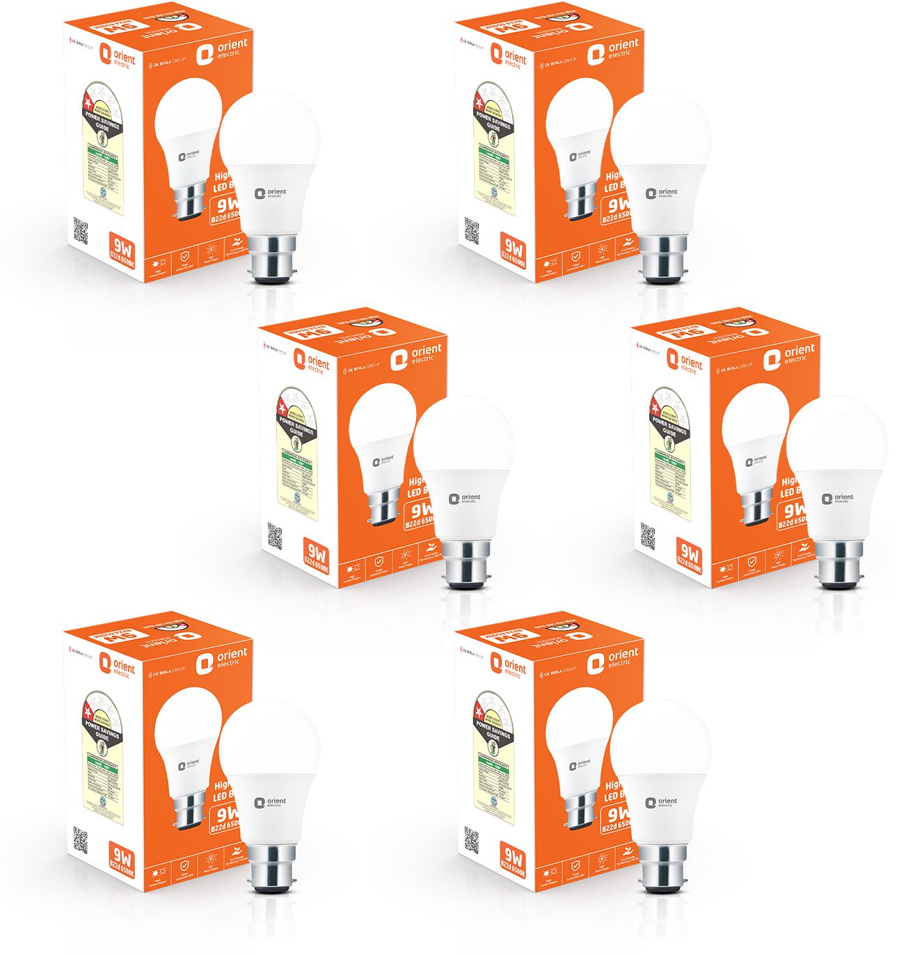 orient electric 9 W Basic Round B22 LED Bulb-picture-13