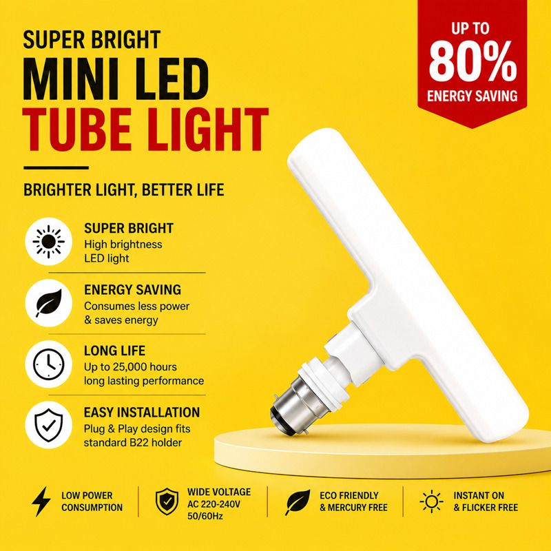 10 W Basic T-Bulb 2 Pin LED Bulb-image-48