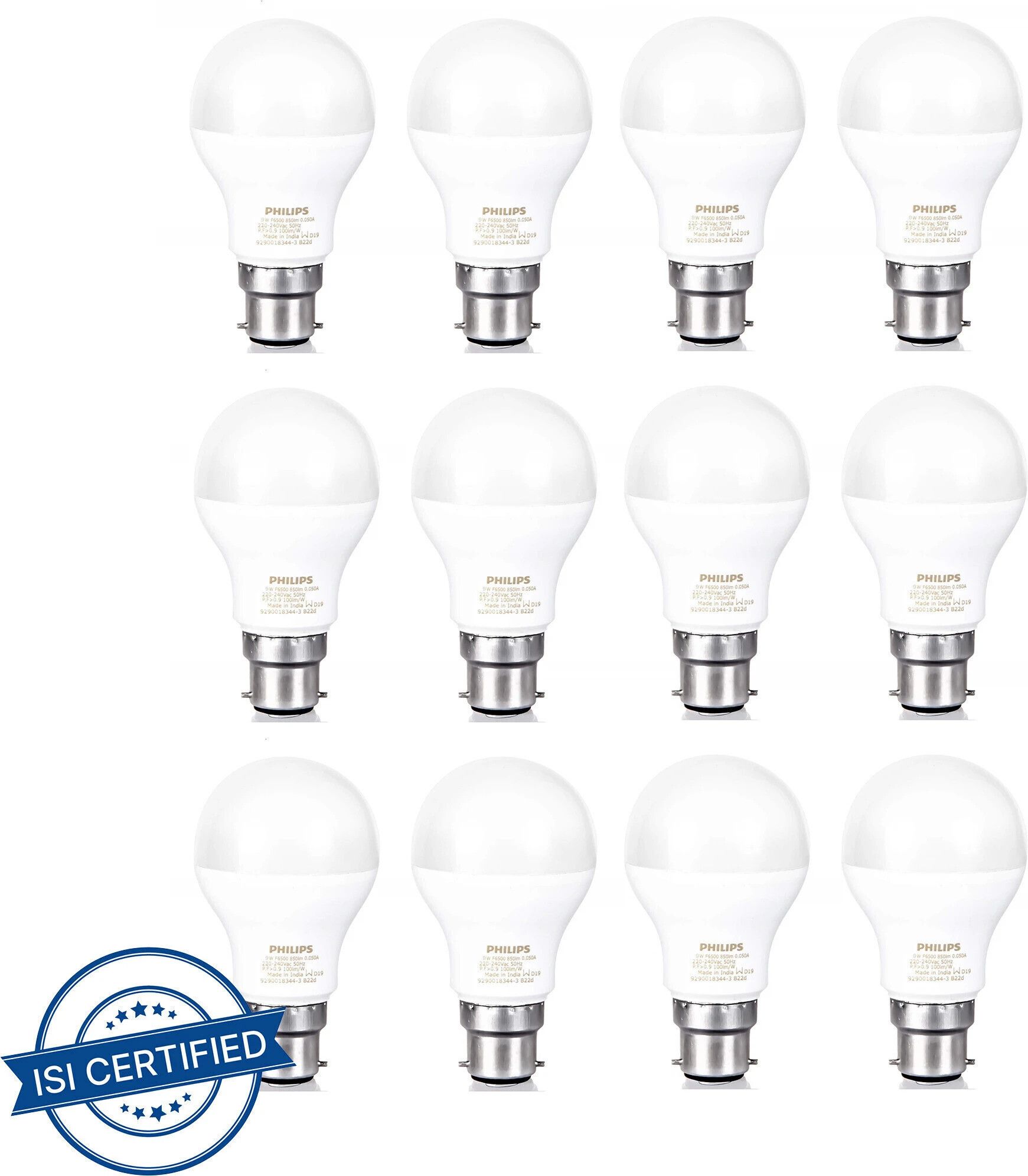 philips 9 W Basic Standard B22 LED Bulb-picture-14