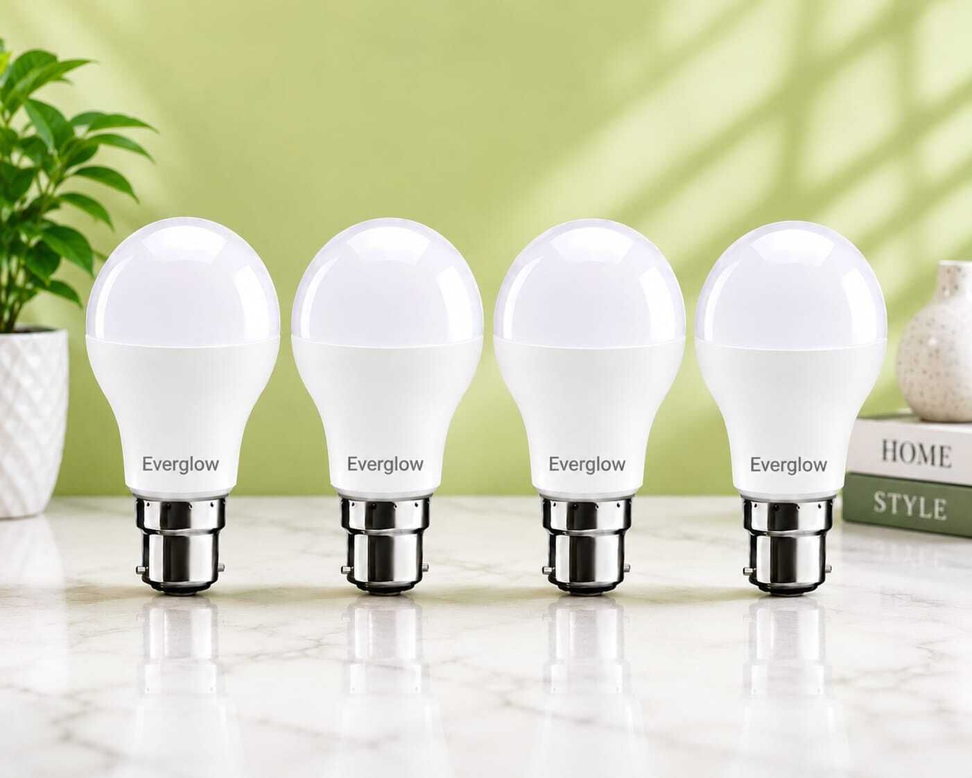 everglow 10 W Basic Round B22 LED Bulb-picture-26