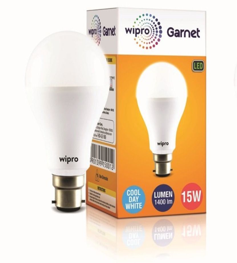 wipro 15 W Basic Standard B22 LED Bulb-picture-22