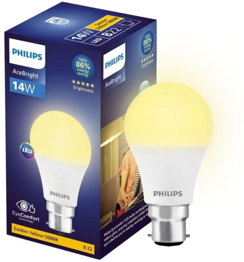 philips 14 W Basic Round B22 LED Bulb-picture-24
