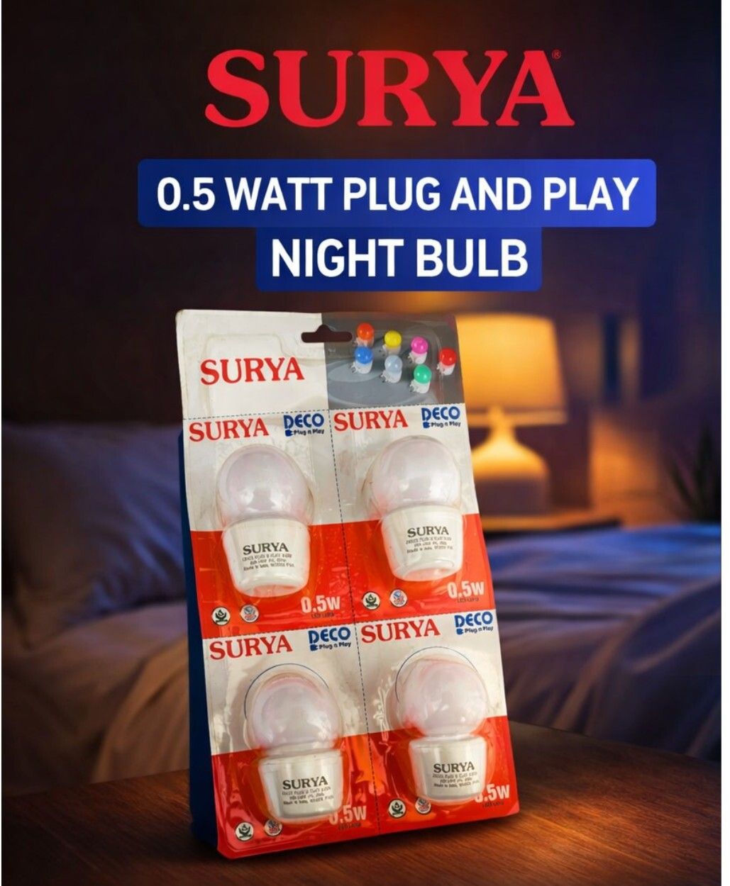 surya 0.5 W Basic Decorative Plug & Play LED Bulb-picture-46