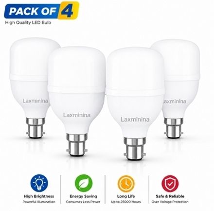 laxminina 20 W Eye Safety Compliance Round B22 LED Bulb-picture-31