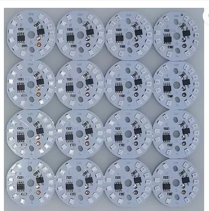 noval 7 W Basic Round LED Bulb image 1