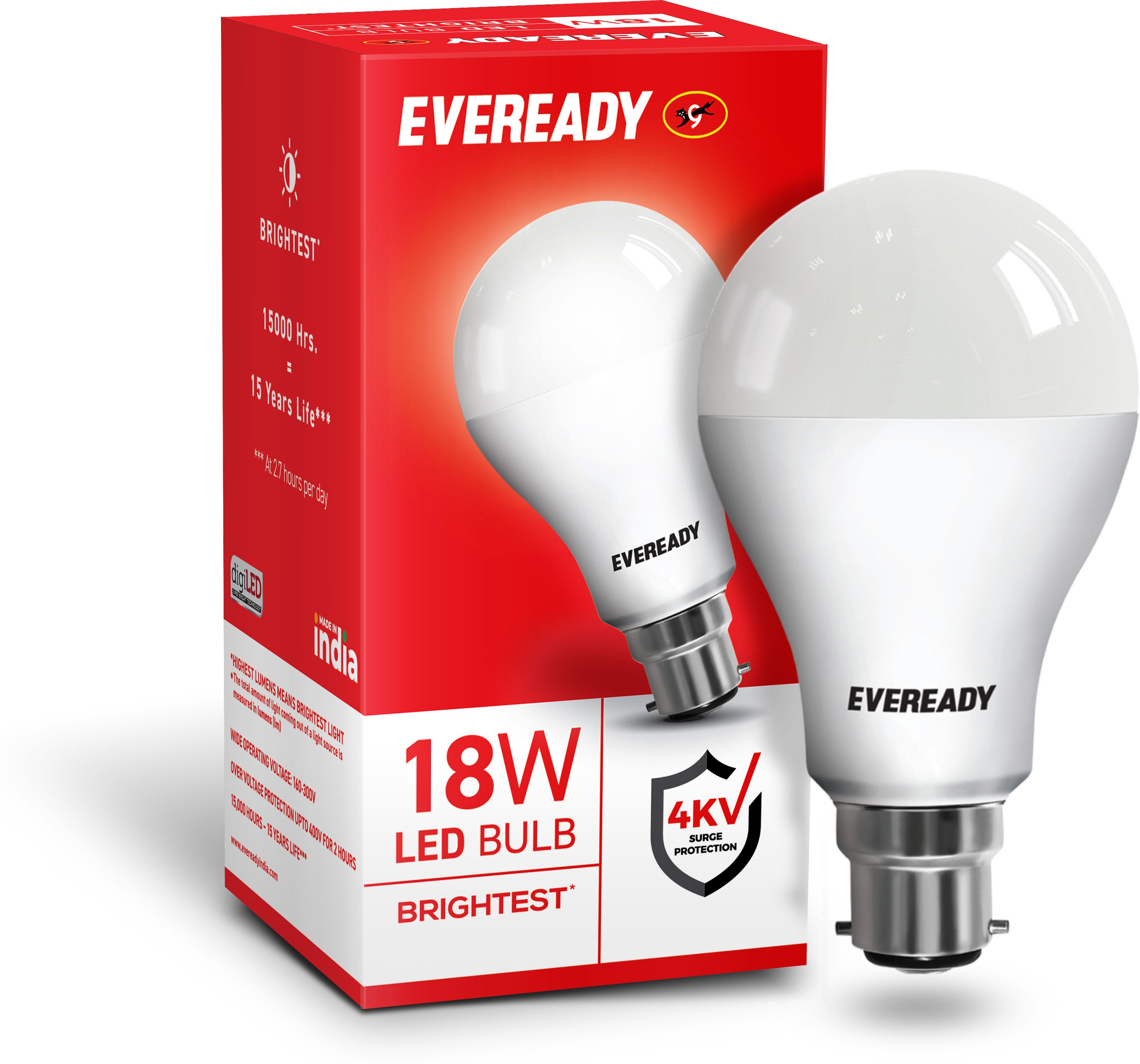 eveready 18 W Basic Standard B22 LED Bulb-picture-12