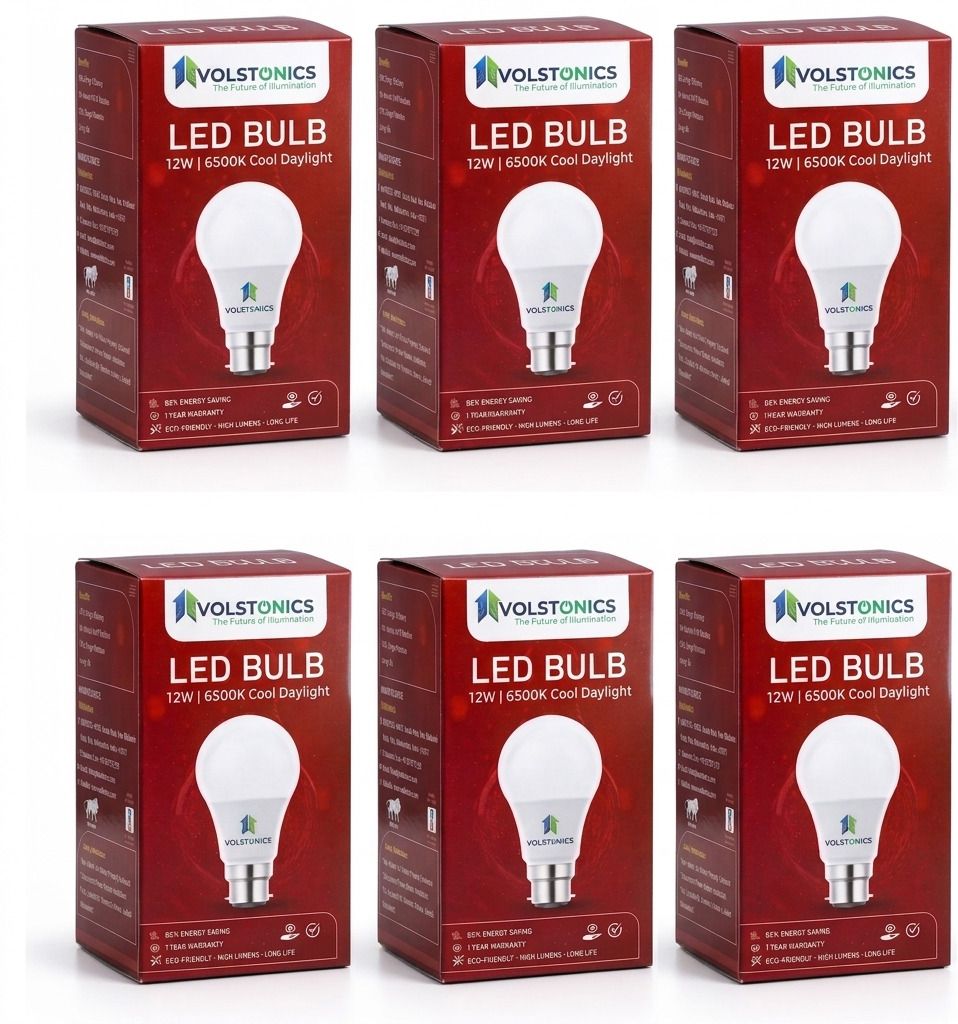 volstonics 12 W Eye Safety Compliance Round B22 D LED Bulb-picture-18