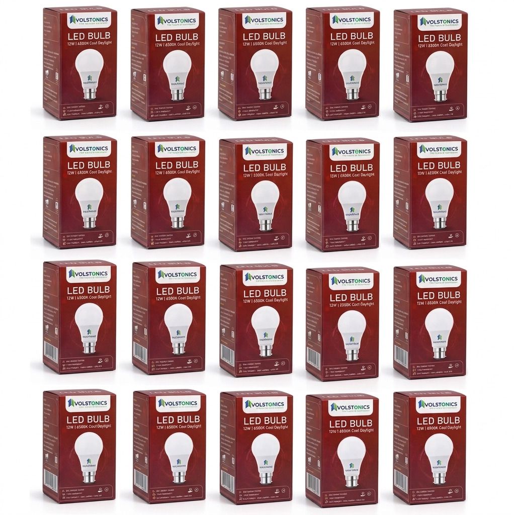 volstonics 12 W Basic Round B22 D LED Bulb-picture-10