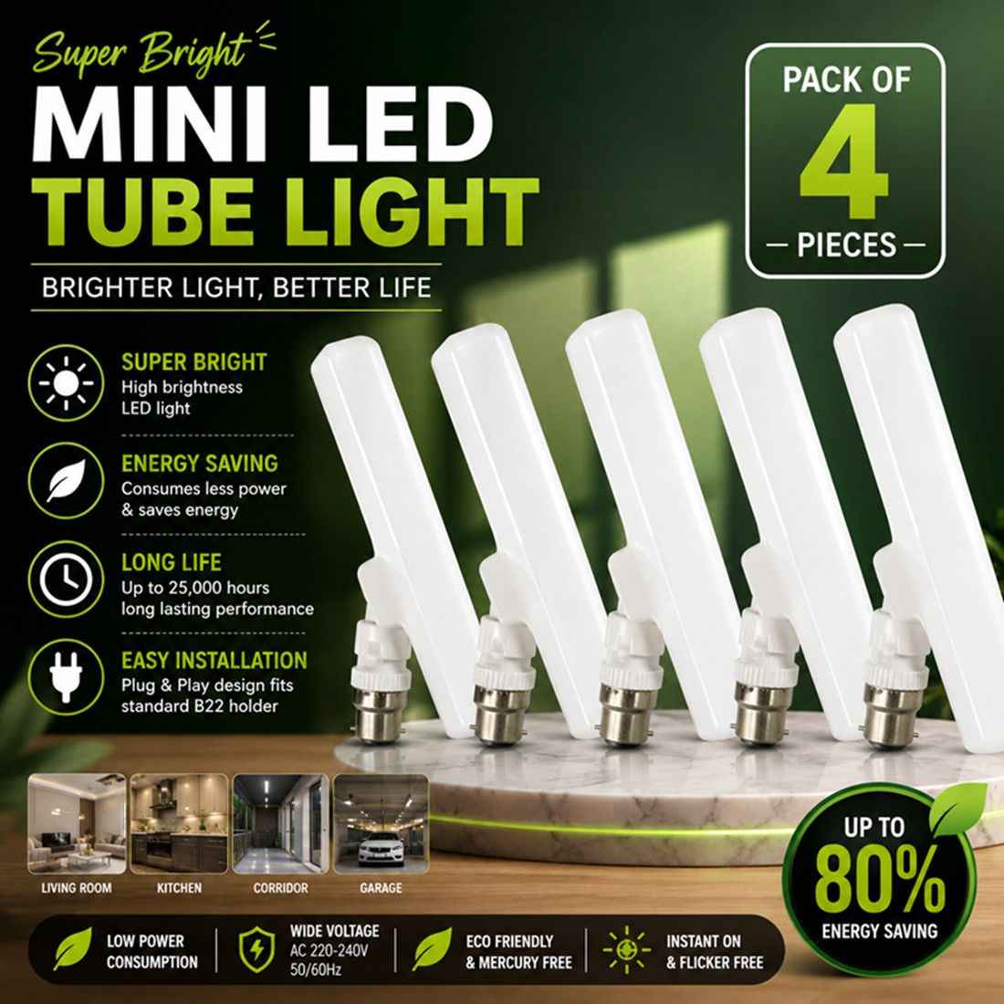 senonix 10 W Basic T-Bulb 2 Pin LED Bulb-picture-17