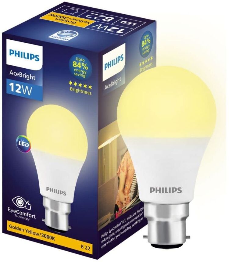 philips 12 W Basic Round B22 LED Bulb-picture-24