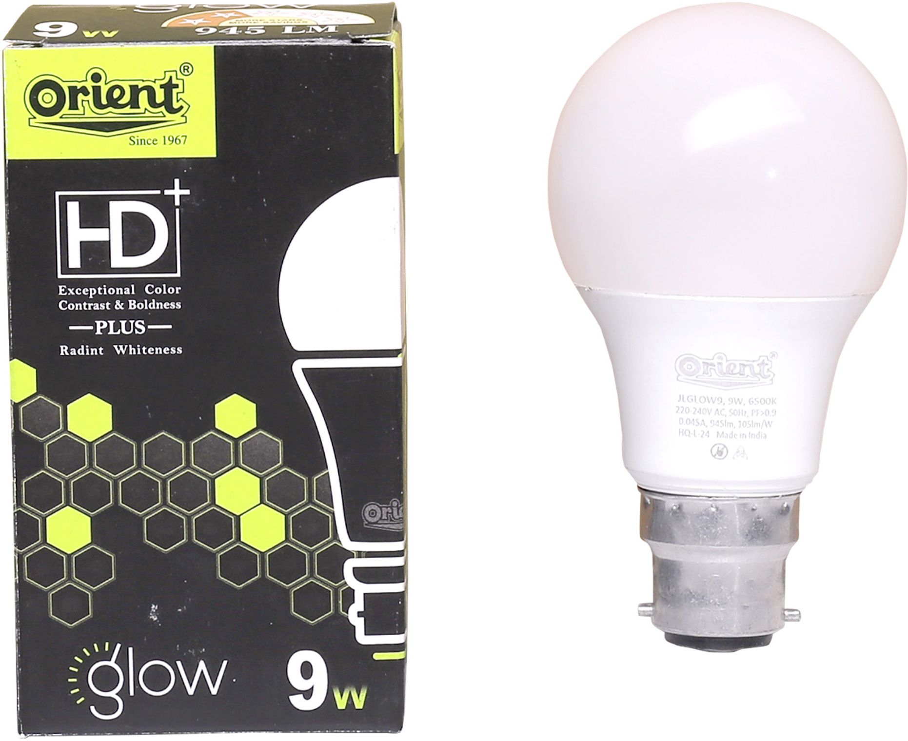 orient 9 W Basic Round B22 LED Bulb-picture-47