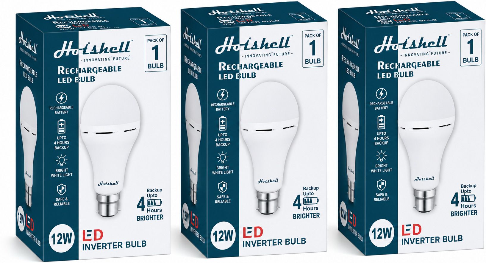 hotshell 12 W Inverter Standard B22 D LED Bulb-picture-19