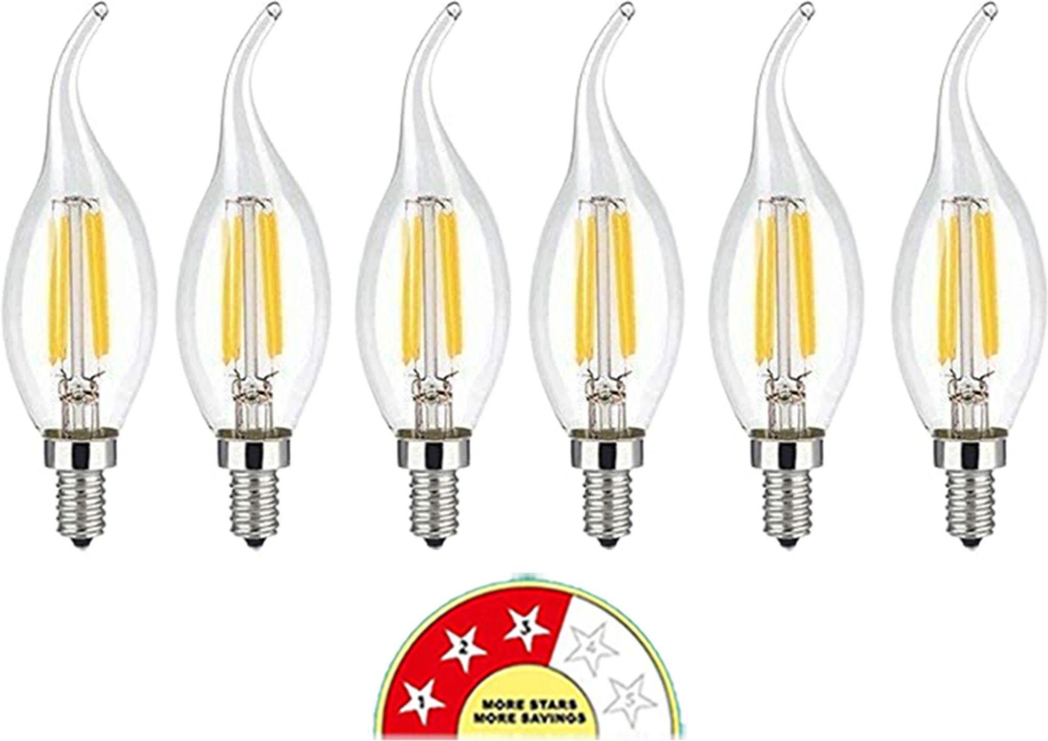 vibunt 4 W Basic Candle E14 LED Bulb-picture-38