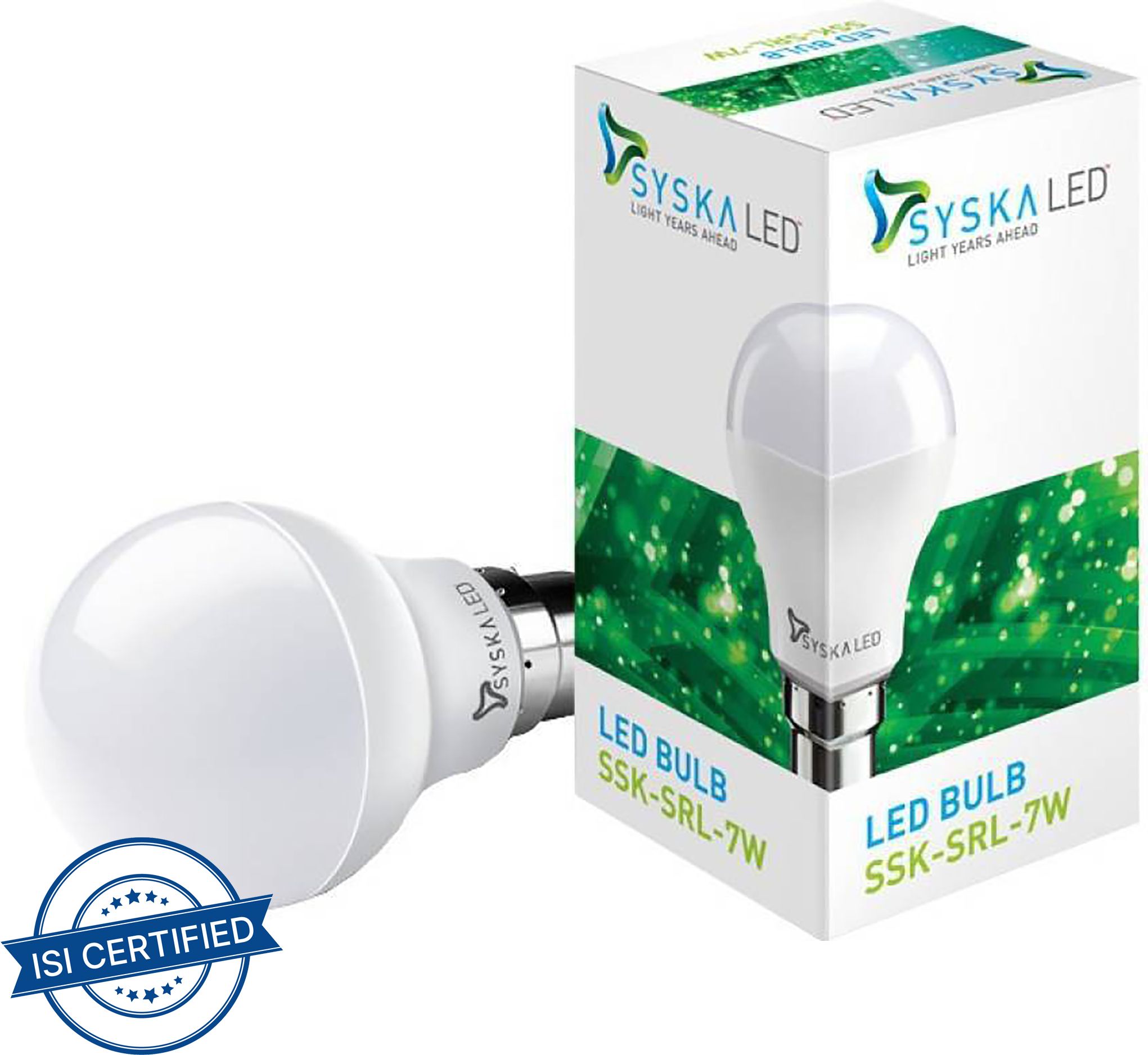 syska 7 W Basic Standard B22 LED Bulb-picture-20