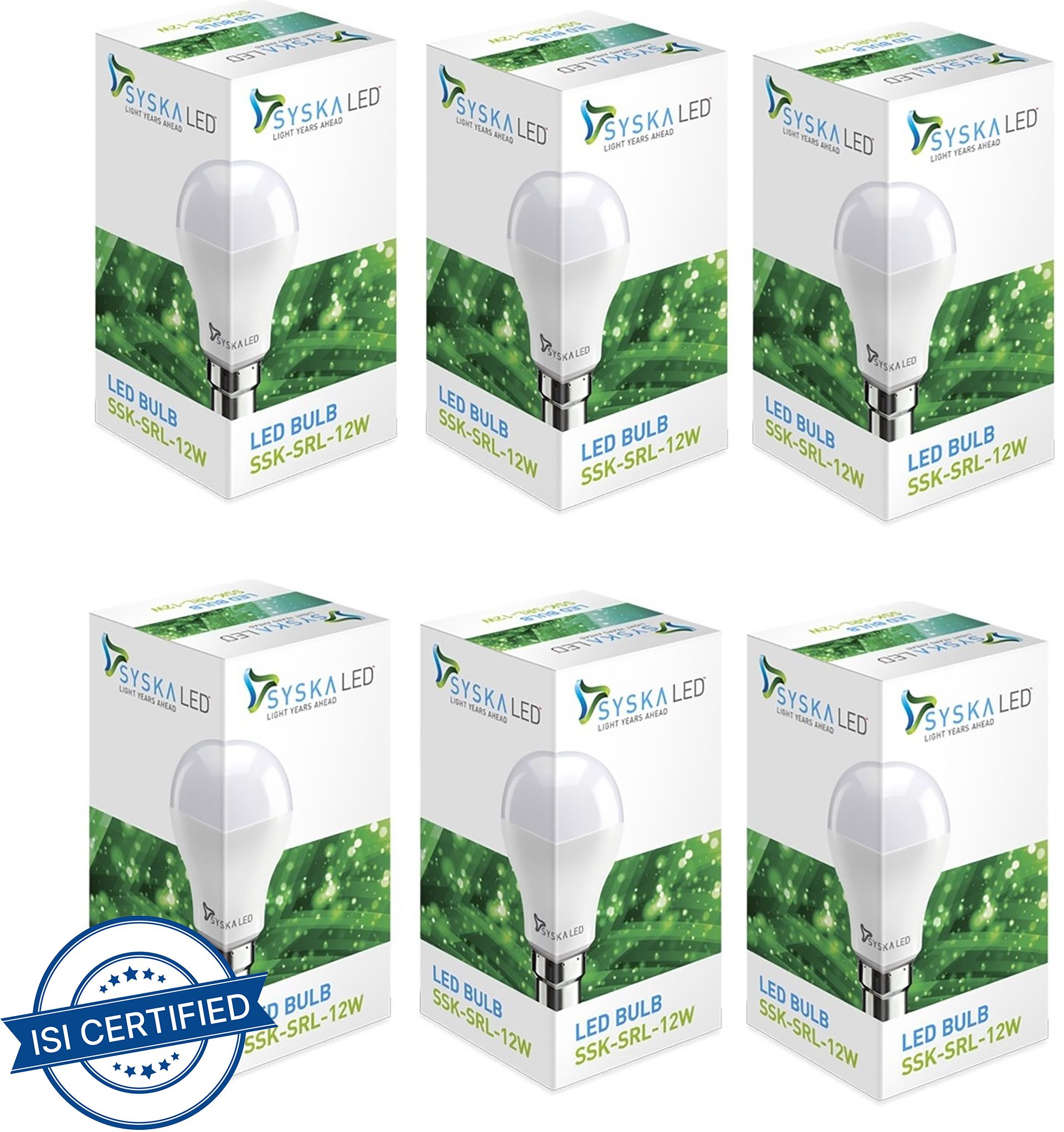 syska 12 W Basic Standard B22 LED Bulb-picture-25