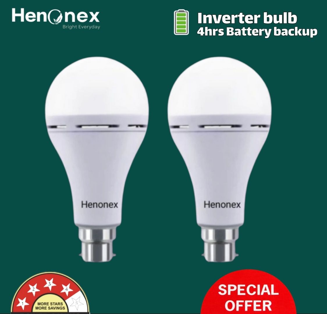 henonex 12 W Inverter Standard B22 Inverter Bulb-picture-27