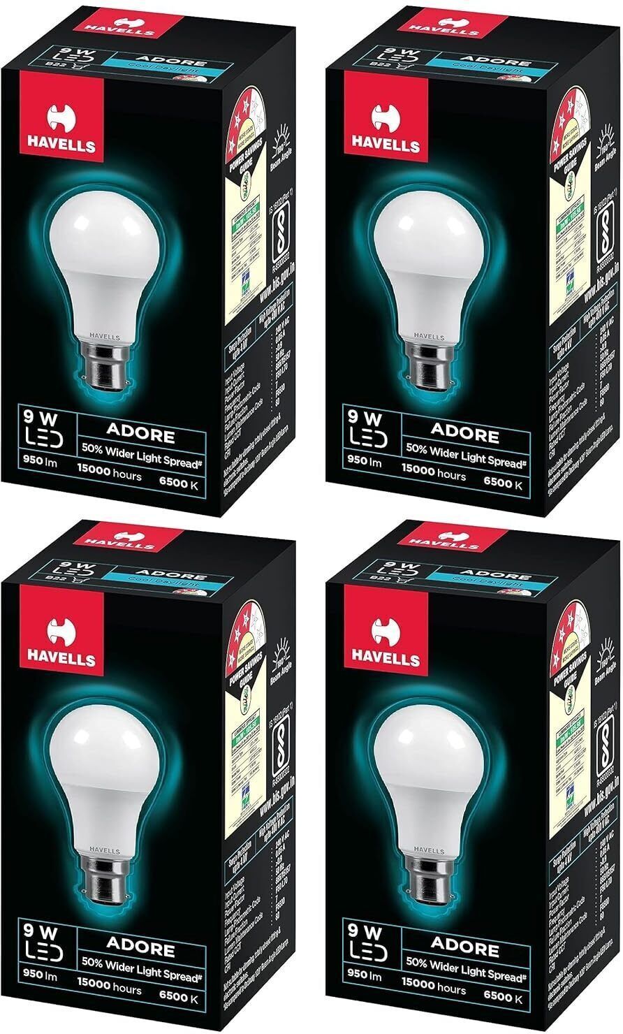 havells 9 W Basic Round B22 LED Bulb-picture-10