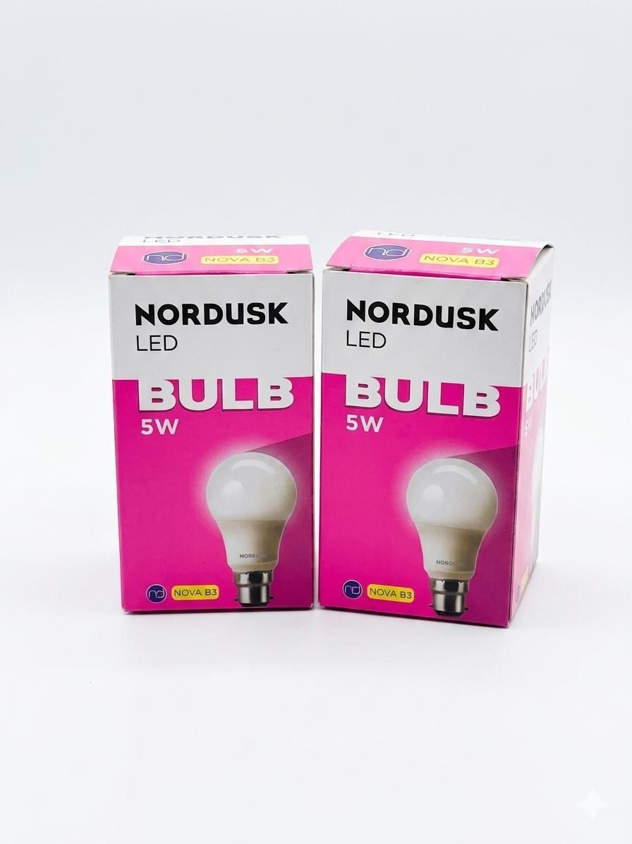 nordusk 5 W Basic Round B22 LED Bulb-picture-14