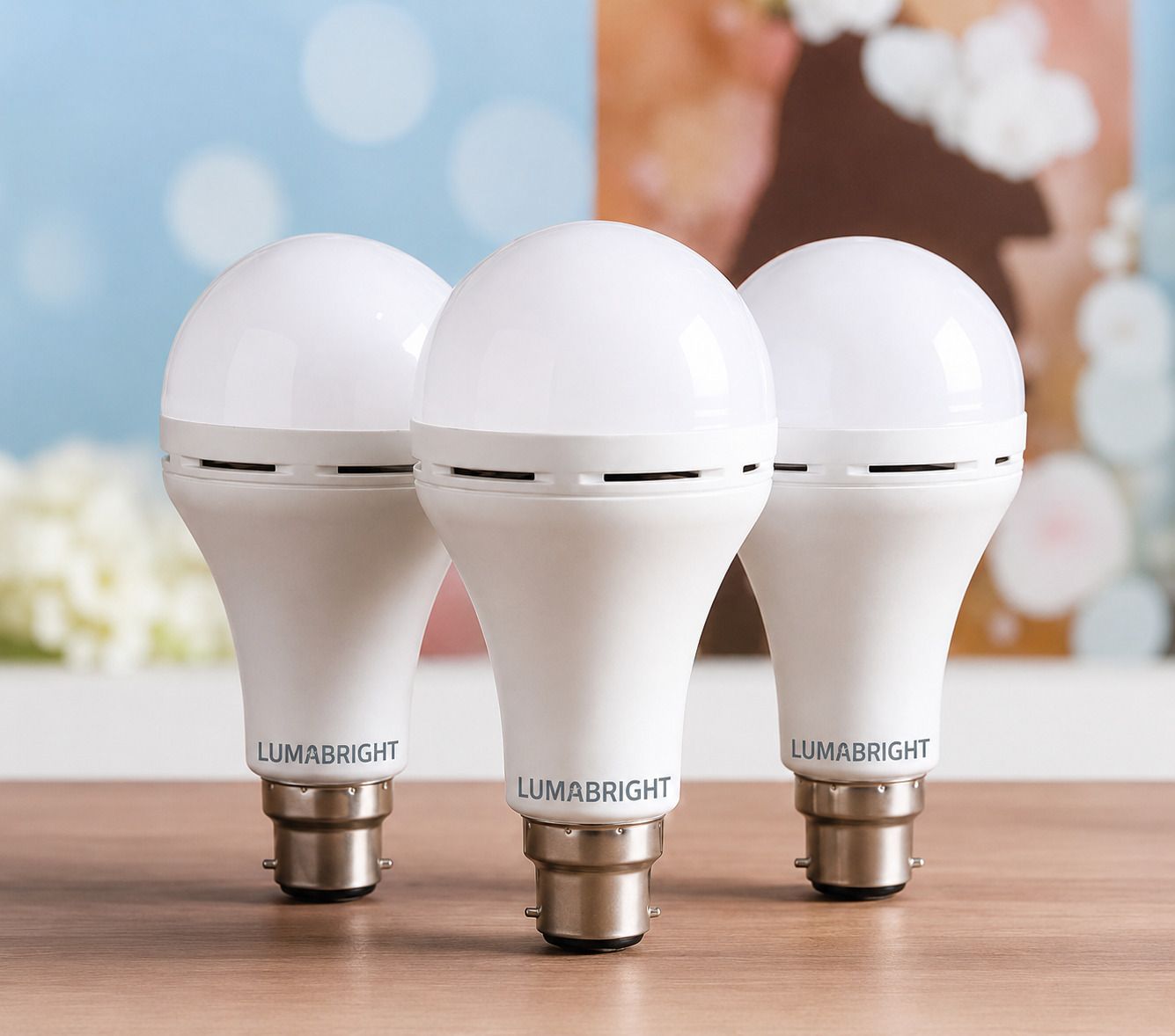 lumbright 12 W Basic, Eye Safety Compliance Round B22, LED Bulb-picture-15