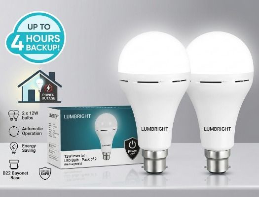 lumbright 12 W Inverter Standard B22 Inverter Bulb-picture-44