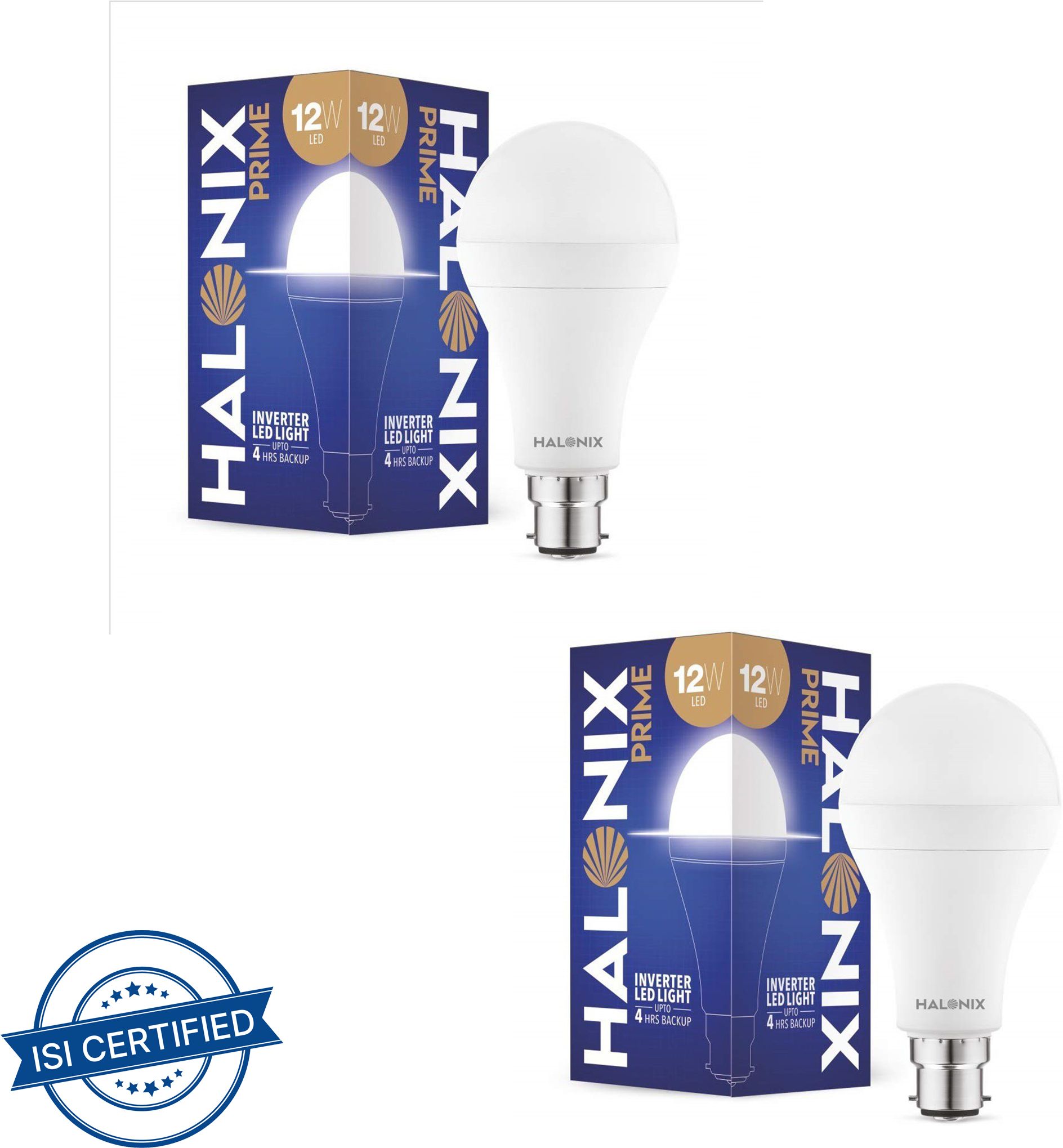 halonix 12 W Inverter Standard B22 Inverter Bulb-picture-19