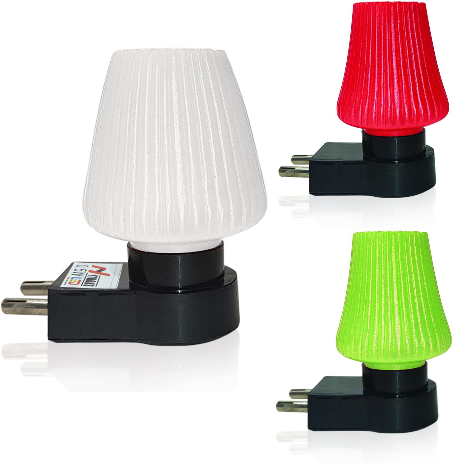 nytroks 0.5 W Basic Decorative 2 Pin, Plug & Play Night Bulb-picture-16