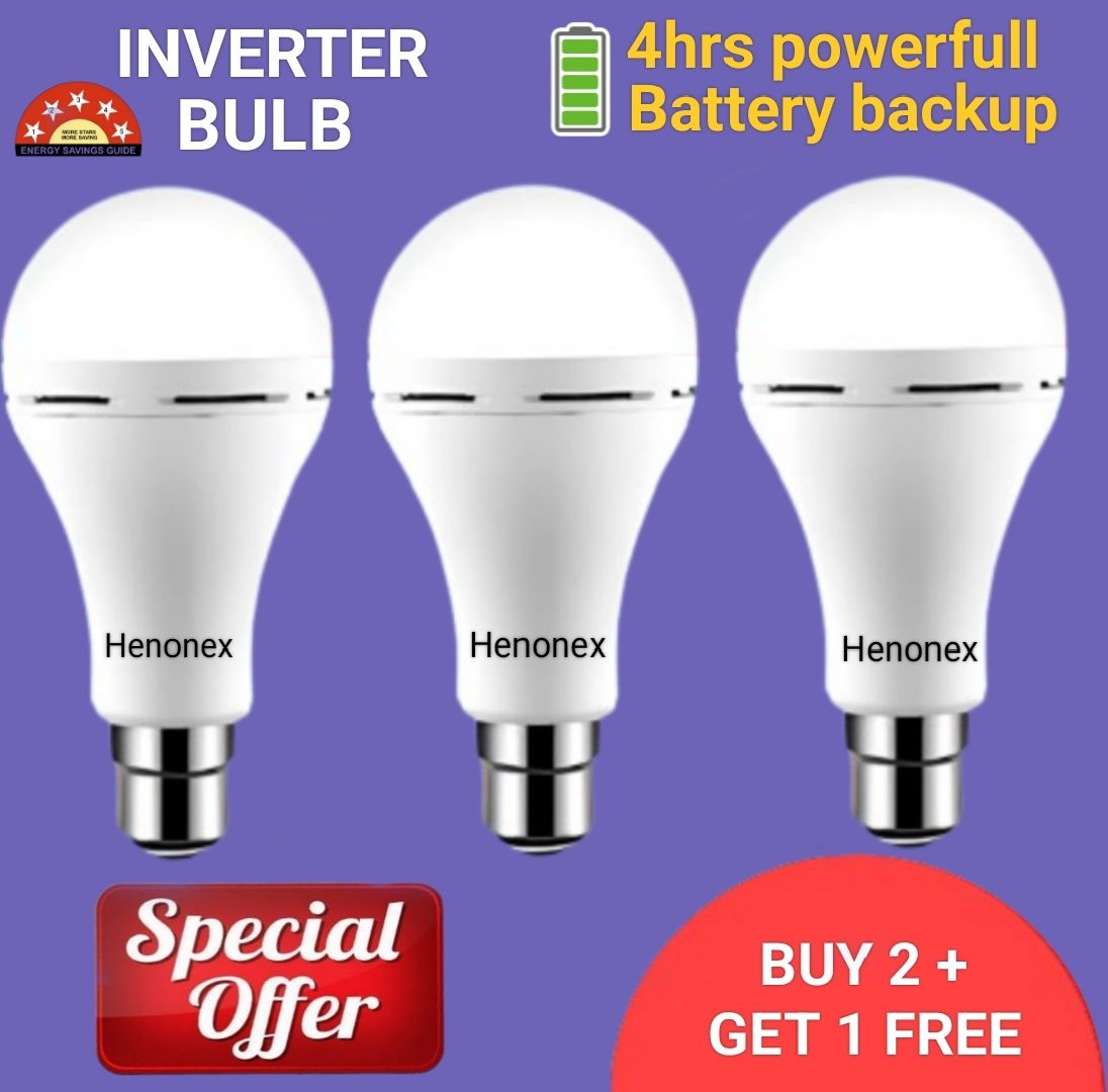 henonex 12 W Inverter Standard B22 Inverter Bulb-picture-19