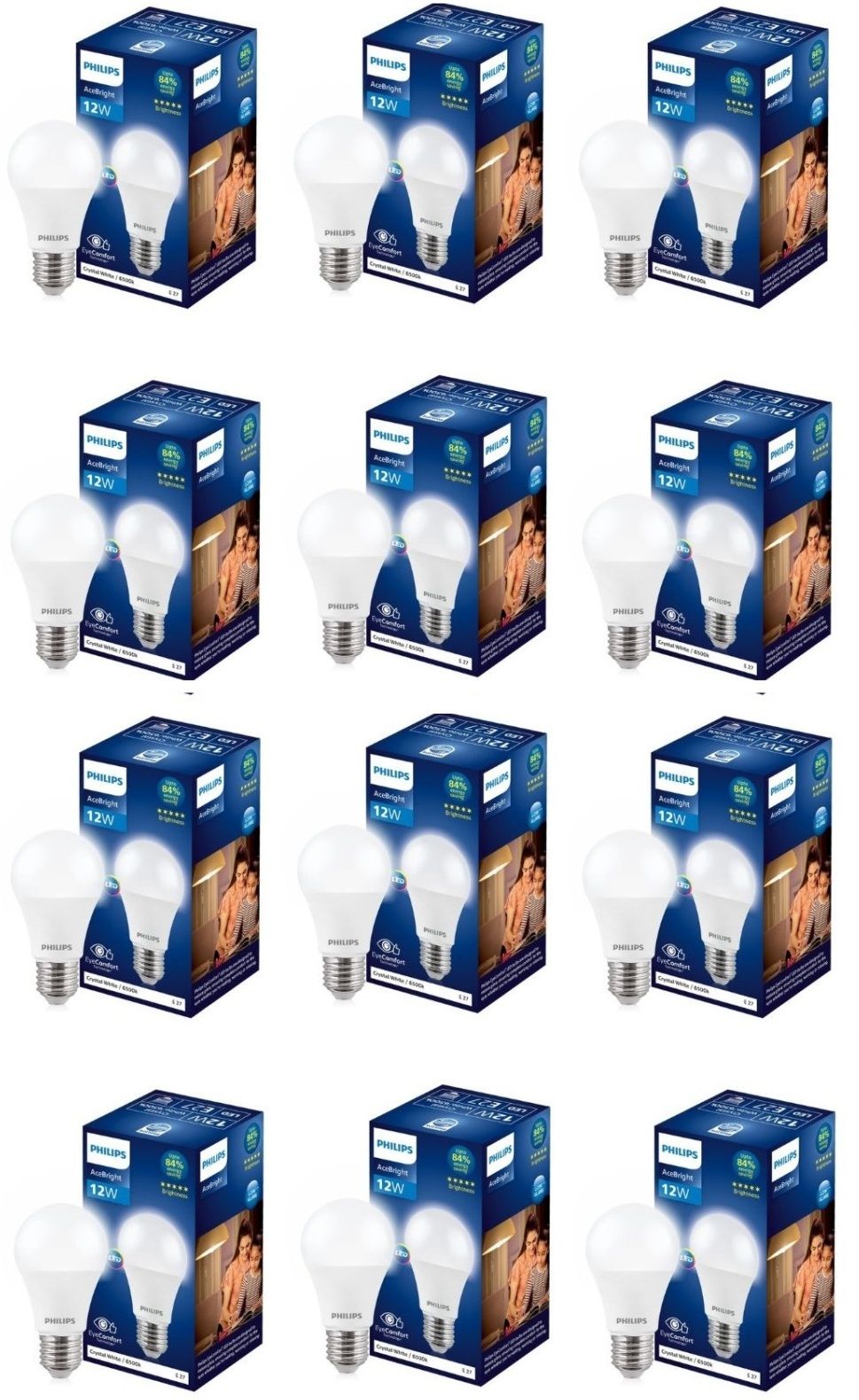 philips 12 W Basic Round E27 LED Bulb-picture-39