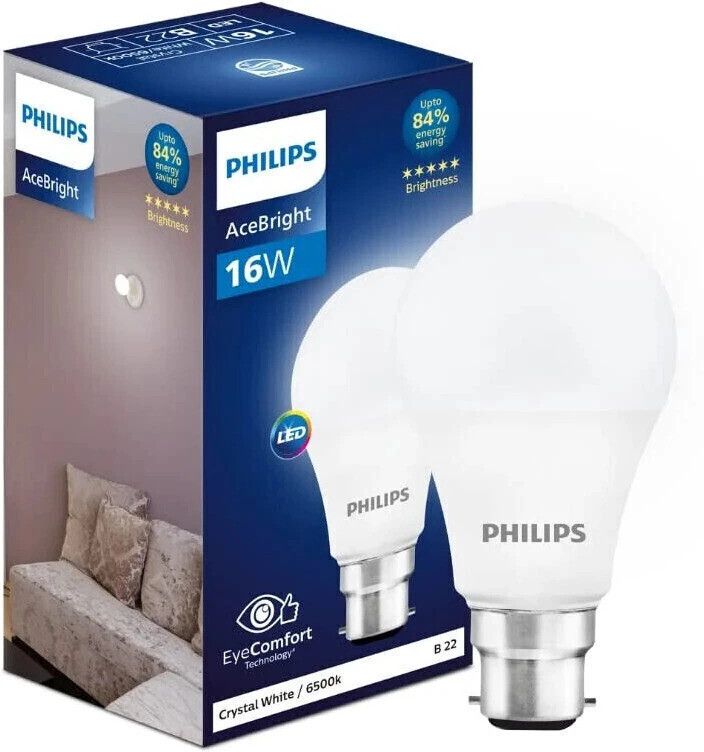 philips 16 W Basic Round B22 LED Bulb-picture-30