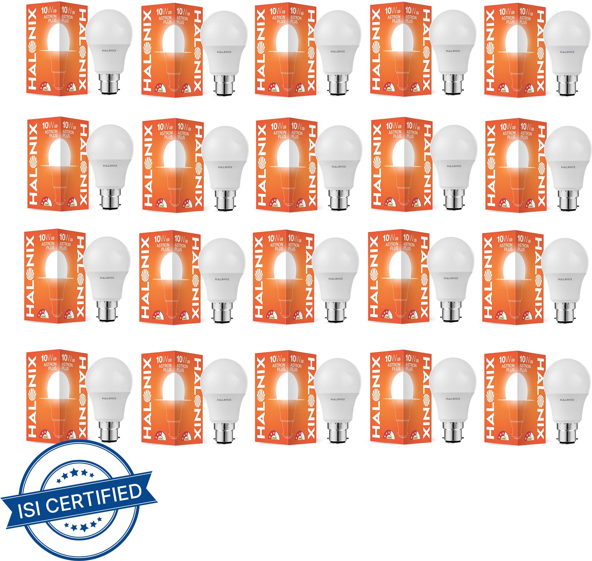 halonix 10 W Basic Round B22 LED Bulb-picture-20