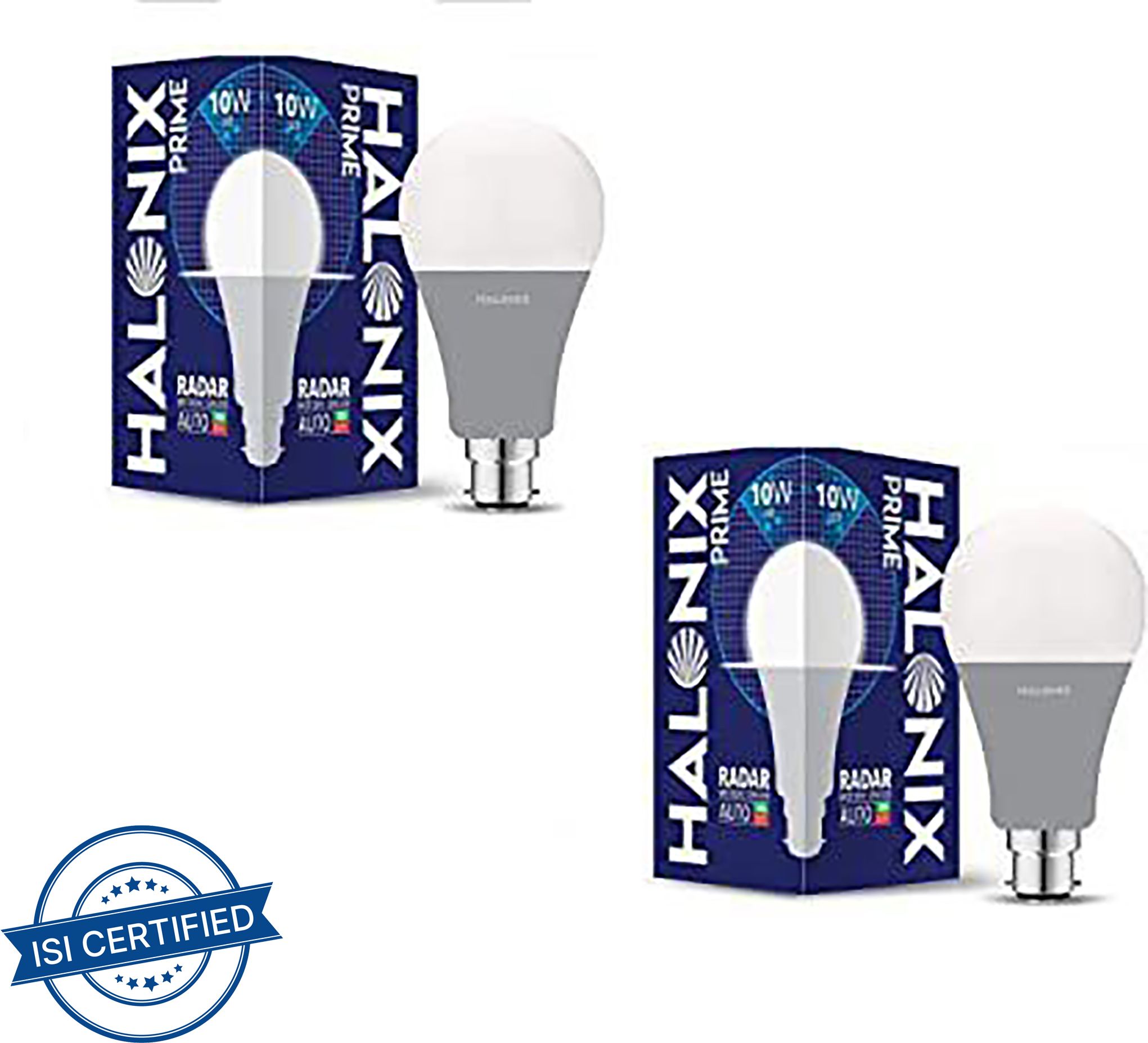 halonix 10 W Motion Sensor Round B22 LED Bulb-picture-10