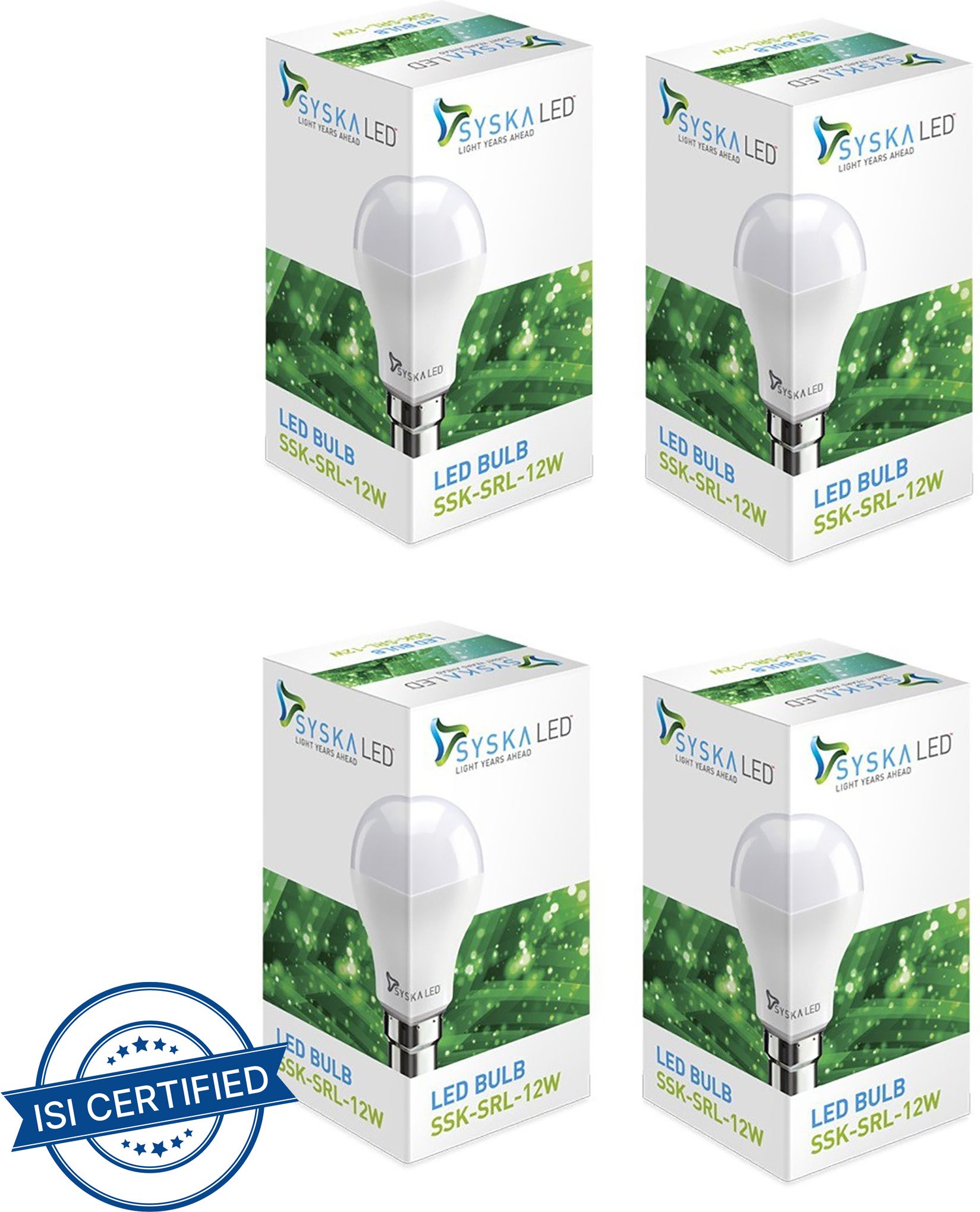syska 12 W Basic Standard B22 LED Bulb-picture-23
