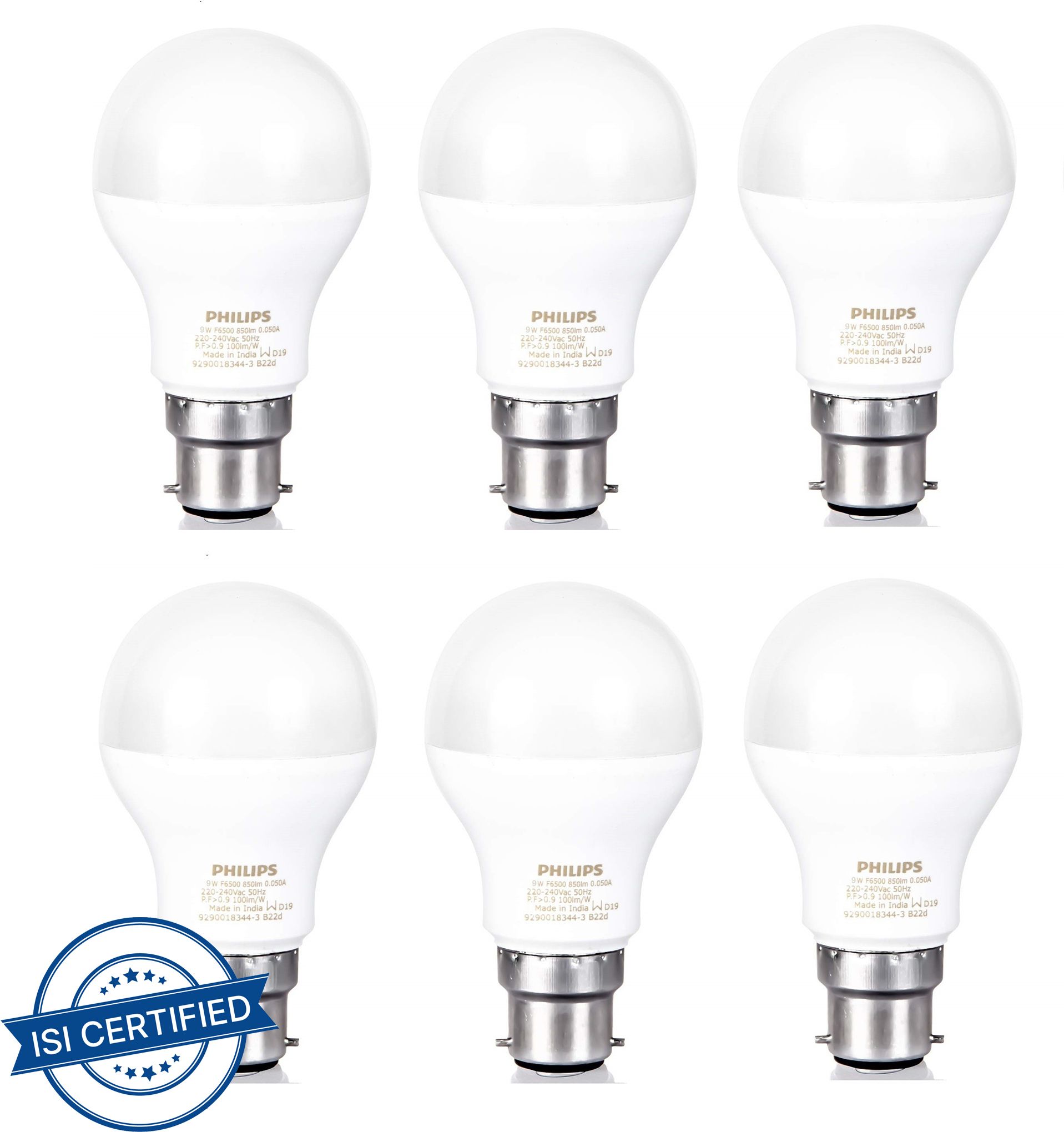 philips 9 W Basic Standard B22 LED Bulb-picture-14
