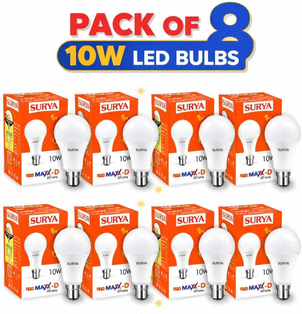 surya roshni limited 10 W Basic Round B22 LED Bulb-picture-11