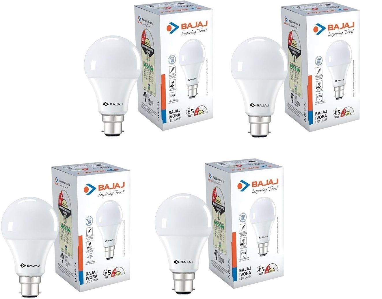 bajaj 5 W Basic Standard B22 LED Bulb-picture-26