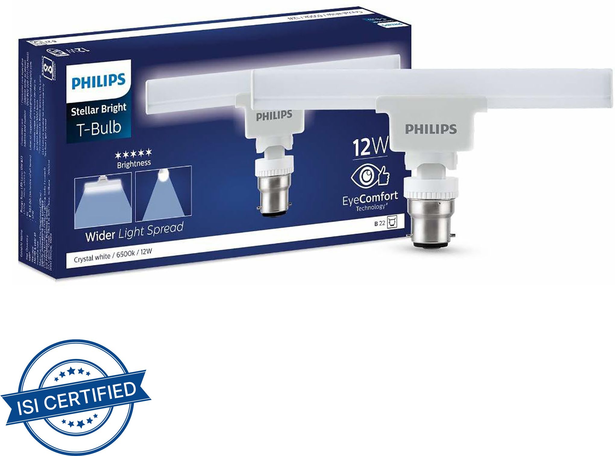 12 W Basic T-Bulb B22 LED Bulb