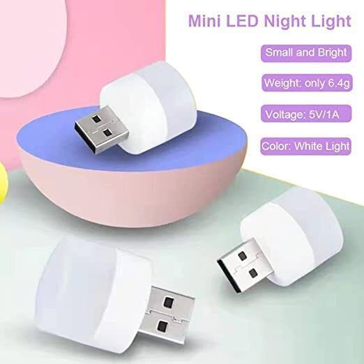 cilesis Mini USB LED Light Flexible USB LED Ambient Light Mini USB LED Light, pack of 5 0 hrs Bulb Emergency Light-picture-11
