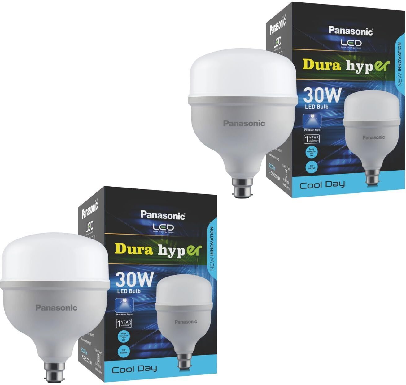 panasonic 30 W Basic Round B22 LED Bulb-picture-2